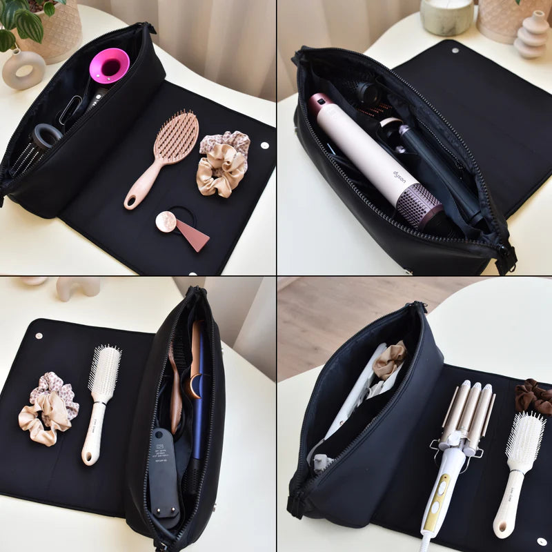 Heat-Resistant Hair Tool Pouch